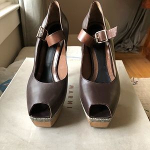 Marni Open Toe Pumps